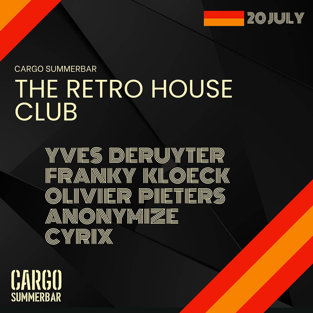 Flyer The Retro House Club