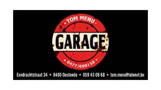 Garage - carrosserie Menu Tom logo